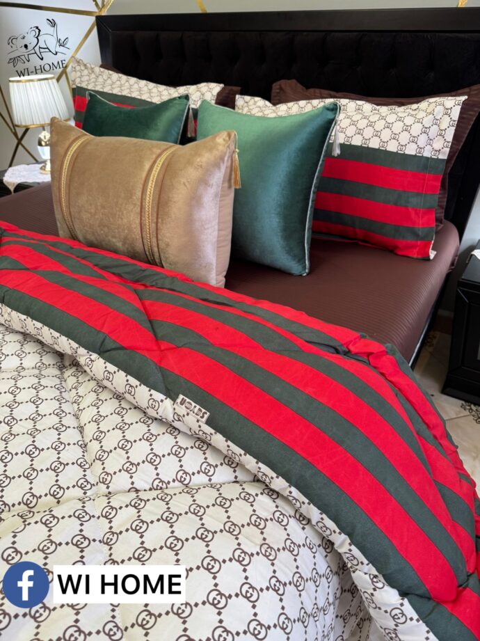 ⁦Couette gucci 6 pieces⁩ - الصورة ⁦2⁩