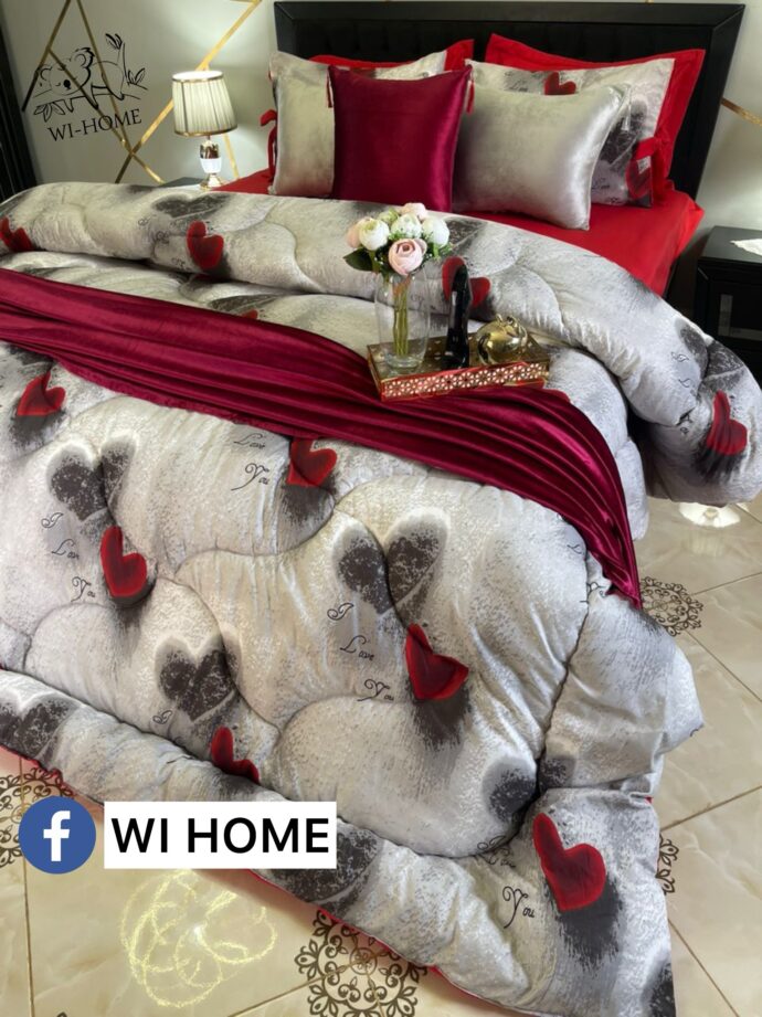 ⁦Couette amour 6 pieces⁩ - الصورة ⁦2⁩