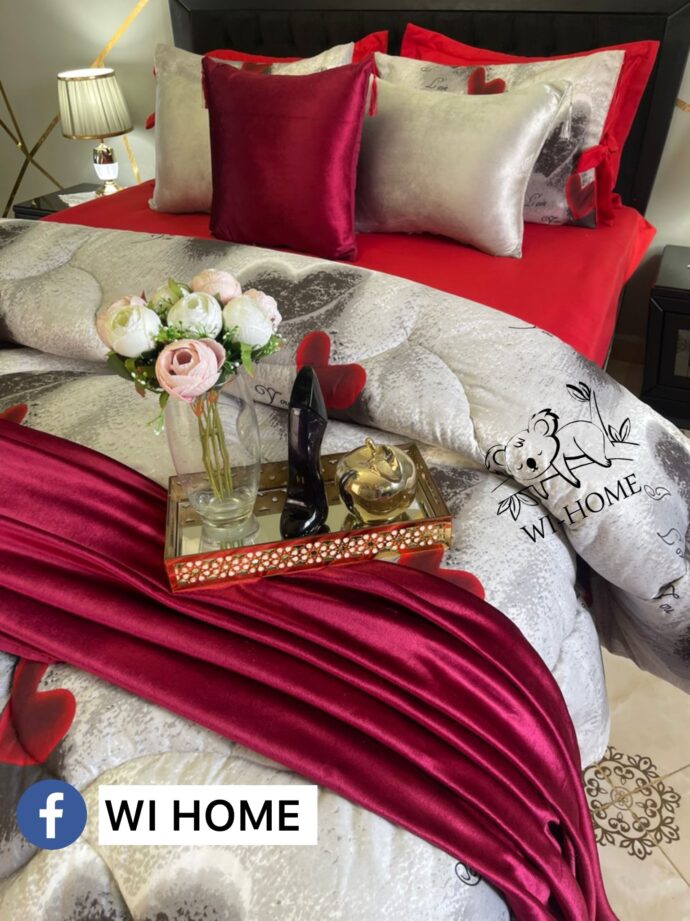 Couette amour 6 pieces